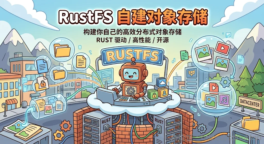 使用 RustFS 自建对象存储