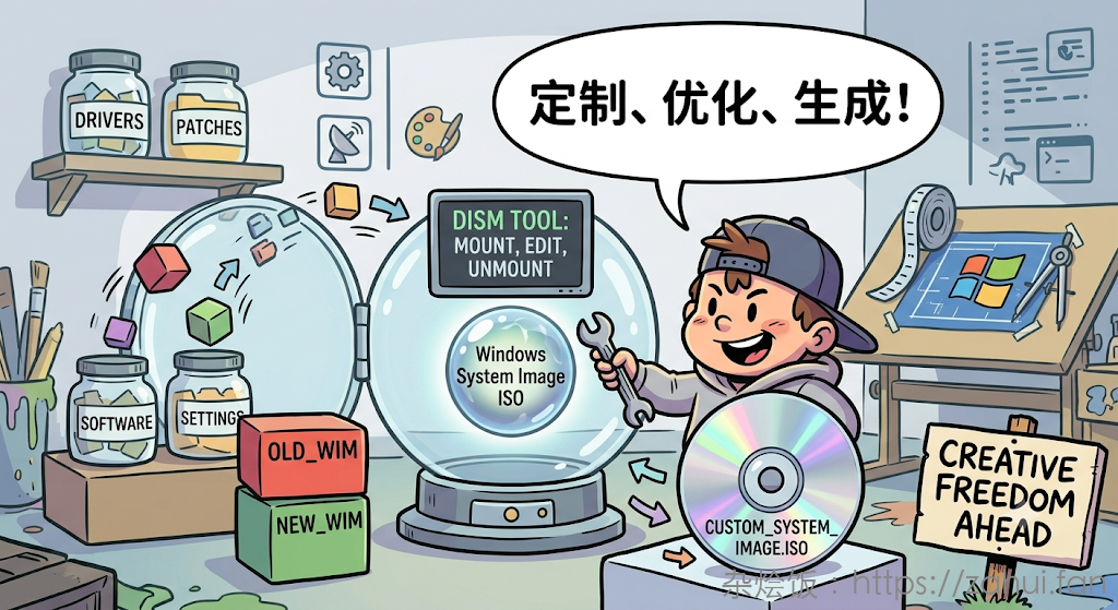 定制Windows系统镜像iso